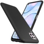 Jazz Series Twill Texture TPU Shell Case for Huawei P40 lite – Black