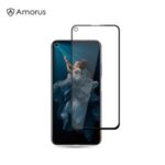 AMORUS Full Glue Full Cover Silk Printing Tempered Glass  Screen Protector for Huawei Honor 20 / nova 5T