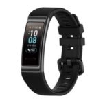 TPU Smart Bracelet Strap Replacement Band for Huawei Band 4 Pro – Black