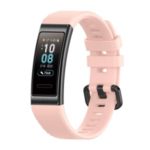 TPU Smart Bracelet Strap Replacement Band for Huawei Band 4 Pro – Pink