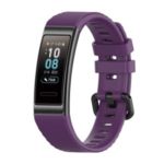 TPU Smart Bracelet Strap Replacement Band for Huawei Band 4 Pro – Purple