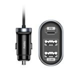 TOTU DCCQ-05 PD Type-C +2.4A Wired Car Charger for iPhone Samsung Huawei etc.