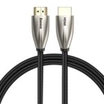 BASEUS Horizontal 2m 4KHDMI Male to 4KHDMI Male Adapter Cable – Black