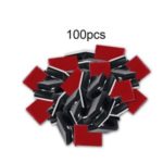 100PCS/Pack Adhesive Cable Clips Wire Clamps Car Cable Organizer Cord Tie Holder