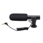 Professional Microphones MIC-05 3.5mm Condenser Photography Interview Recording Microphone