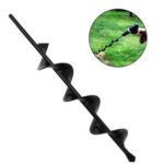 Household Garden Auger Spiral Drill Bit Drilling Tool Accessories for Planting Bedding Bulbs Seedlings