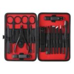 Manicure Tool Kit Nail Clippers Set Nail File Trimmer Eyebrow Shaving Nose Hair Trimming Tool for Nail Care & Health Care