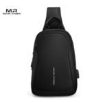 MARK RYDEN Casual Anti-Theft Multifunctional Waterproof USB Charging Men Single-Shoulder Bag