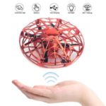 Kids Automatic Induction Air Vehicle Flying Helicopter Toy – Red