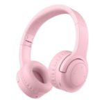 PICUN E3 Kids Over-ear Wireless Bluetooth Headphone Foldable Headset with Mic – Pink