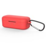For Xiaomi QCY T5 TWS Earphones Silicone Protective Case – Red