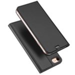 DUX DUCIS Skin Pro Series Card Slot PU Leather Phone Cover for iPhone SE 2/iPhone 9 – Black