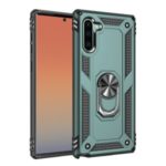 Hybrid PC TPU Kickstand Armor Phone Case for Samsung Galaxy Note 10 / Note 10 5G – Green