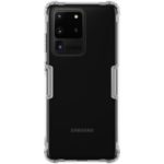 NILLKIN Nature TPU Clear Back Cover Phone Case for Samsung Galaxy S20 Ultra / S20 Ultra 5G – White