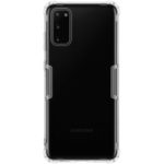 NILLKIN Nature TPU Clear Back Cover Phone Case for Samsung Galaxy S20 / S20 5G – White