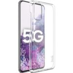 IMAK Crystal Case II Pro Crystal Clear PC Hard Case + Curved Screen Protector for Samsung Galaxy S20 Plus/S20+ 5G