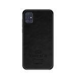 PINWUYO Pin Rui Series Leather Coated PC + TPU Hybrid Cover for Samsung Galaxy A51 – Black