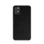 PINWUYO Pin Rui Series Leather Coated PC + TPU Combo Case for Samsung Galaxy A91/S10 Lite – Black