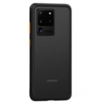 ROCK Pro Series Drop Resistance PC + TPU Hybrid Phone Protective Shell for Samsung Galaxy S20 Ultra – Black