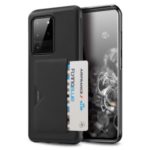 DUX DUCIS Pocard Series PU Leather + TPU Phone Case for Samsung Galaxy S20 Ultra – Black