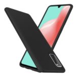 Jazz Series Twill Texture TPU Mobile Phone Protective Shell for Samsung Galaxy A41 – Black