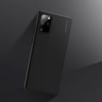 X-LEVEL Knight Series Matte PC Back Protector Case for Samsung Galaxy S20 Plus – Black