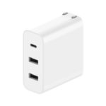 XIAOMI AD653 65W QC USB Type-C Wall Charger Adapter with 2 USB CN Standard Plug (2A1C)