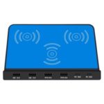 819 9-in-1 Multi-function Quick Chage Smart Wireless Charger – US Plug