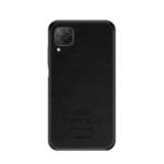 PINWUYO Pin Rui Series Leather Coated PC + TPU Hybrid Case for Huawei P40 lite/nova 7i/nova 6 SE – Black