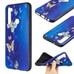 Pattern Printing Embossed TPU Phone Case for Xiaomi Redmi Note 8T – Butterfly Pattern