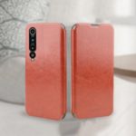 MOFI Rui Series PU Leather Phone Case for Xiaomi Mi 10 – Brown