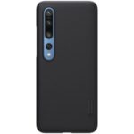 NILLKIN Frosted Shield Matte Hard PC Cell Phone Cover for Xiaomi Mi 10/Mi 10 Pro – Black