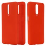Liquid Silicone Phone Case for Xiaomi Redmi K30 – Red