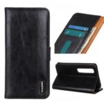 With Wallet Stand Leather Protective Shell for Xiaomi Mi 10/Mi 10 Pro – Black