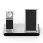 WiWU Air-PA152Alu 3 in 1 18W Fast Charging Stand Wireless Charger Station for Apple iWatch/AirPods/Phone