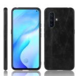Leather Coated PC + TPU Hybrid Case for vivo X30 – Black