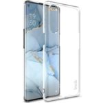 IMAK Crystal Case II Pro Crystal Clear PC Case + Curved Screen Film for OPPO Reno3 Pro 5G