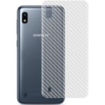IMAK Carbon Fiber Texture Anti-scratch Cell Phone Back Guard Film for Samsung Galaxy A10