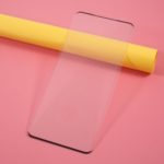 Silk Printing Full Coverage Tempered Glass Screen Protector Film (Fingerprint Unlock) for Samsung Galaxy S20 Ultra