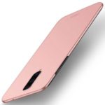 MOFI Shield Slim Frosted Hard Plastic Case for OnePlus 8 – Rose Gold
