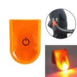 1 PC Mountain Camping Reflective Magnet Lamp with Magnet Collar LED Lamp – Orange
