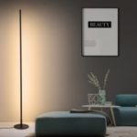 LED Torchiere Floor Lamp Dimmable 18W Lamp Tall Standing Pole Light – EU Plug
