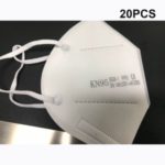 20Pcs/Box CE Certified KN95 Respirator Masks Antiviral Anti-virus Dustproof Face Masks