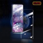 2PCS/Pack BASEUS 0.25mm Curved Full Cover UV Tempered Glass Screen Protector for Samsung Galaxy S20 Ultra