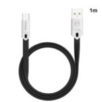 MCDODO MDD 2.1A Micro USB Data Sync Charging Flat Cable 1m – Black