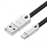 MCDODO MDD Micro USB Data Cable 2.1A Charging Flat Cord 0.25m – Black