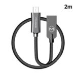 MCDODO 2M Knight Seires Micro USB Data Sync Charger Cable for Samsung Huawei – Black
