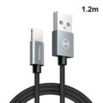 MCDODO MDD Bell Series Apple MFi Certified Lightning 8Pin Data Sync Charging Cable 1.2m – Grey