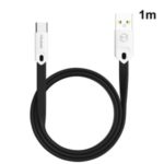 MCDODO Type-C USB Data Sync Charging Cable Flat Charging Cord, 1M – Black