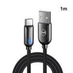 MCDODO Smart Series Auto Disconnect Type-C USB Data Sync Charging Cord, 1M
